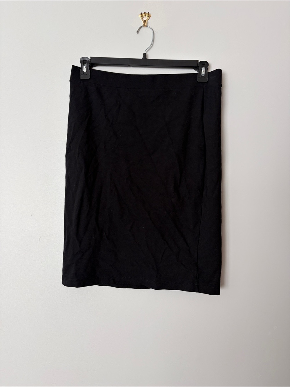 Liz Claiborne Classic Black Pencil Skirt L